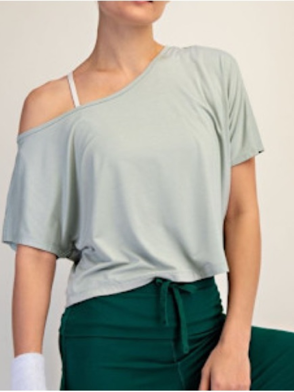 Viscose Modal Crop Top